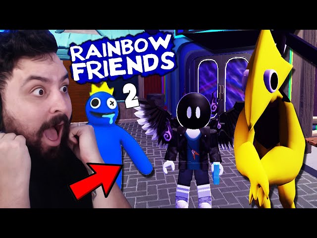 JOGANDO o NOVO RAINBOW FRIENDS 2 FINALMENTE !! (FINAL